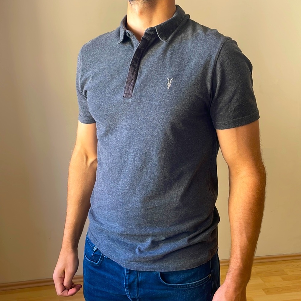 Dark Grey Polo